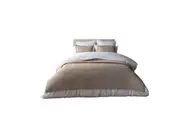 Belledorm Crompton Quilted Throw (Mocha) (200cm x 150cm)