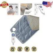 Graphene Electric Heating Pad - Adjustable Heat, Safety Auto Shut-Off, 2.2lbs