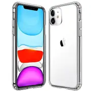 For Apple iPhone 11 Transparent Hard Shel Slim Polycarbonate Case Cover (Clear)