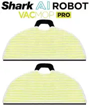 2 Pack Shark AI Robot VACMOP AV2000WD RV2000WD RV2001WD RV2001WDCA Mopping Pads
