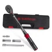 Drive Click Torque Wrench 5 PCS Set, 5-45 Ft-Lb/6.8-61 5 PCS 5-45Ft.Lb 3/8-Inch