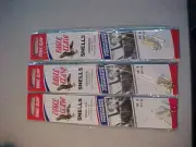18 SNELLED EAGLE CLAW gold ABERDEEN Fishing Hooks Size 6 USA HOOKS style 121