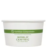World Centric's 12 oz Bowls - Paper - FSC Mix - SCS-COC-002849 - - Case of 500