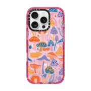 iPhone 16 Pro Impact Case MagSafe Compatible Magic Mushrooms