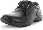 NEW Wilde School Jorie Leather School Shoes Junior Kids Classic Flat