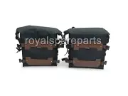 For Royal Enfield New Himalayan 450 'Brown Canvas Trail Bags' (for: Royal Enfield)