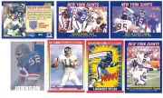 New York Giants 7 Card NFL Football Card Lot Near Mint