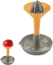 Manual Juicer - Rotary Manual Lemon Squeezer,Multifunctional Rotation Press Reamer, Hand Press Fruit Juicer For Citrus, Lemon, Lime, Pomegranate