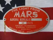 MARS Aurora Borealis Oval Reproduction Replacement Badge
