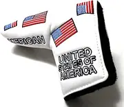 [CNC GOLF] USA Flag Putter Cover Headcover for Scotty Cameron Taylormade Odyssey Blade
