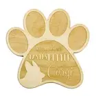 Welsh Corgi Saucer for Mug Made of Plywood Art-Dog