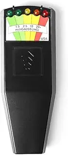 YaSao K2 Electromagnetic Field EMF Gauss Meter Radiation Detector Portable EMF Magnetic Field Monitor 5 LED Gauss Meter, Black