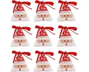 Set of 20 Decorative Paper Christmas Candy Boxes for Candy, Chocolate, Party, Home, Office, Christmas Supplies-1