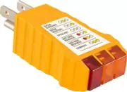 Steren 125 VAC 2-Pole 3-Wire Grounding Outlet Tester with Light Indicator