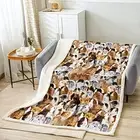 Kids Guinea Pig Fleece Blanket Children Cute Cavy Animal 40"x50" Multi 15
