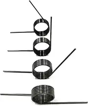 V-Spring,Torsion Spring,10pcs Wire Diameter 1.5mm V-Type Spring Torsion Spring Outer Diameter 8-20mm Angle 180/120/90/60 Degree (Color : 1.5x11mm 3 Laps (120 Degrees))
