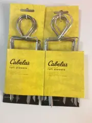 Cabela’s Raft Skewers Two Packages Of 4 = 8 Stainless Steel Skewers for Grilling