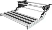 TRA Australia Single 12V Electric Caravan Step with LED Light