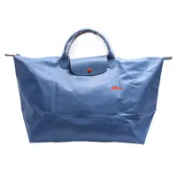 在飛比找momo購物網優惠-【LONGCHAMP】經典Collection系列刺繡摺疊暗