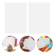 20 Sheets Shrinking Plastic Shrinky Art Paper Heat Shrink Plastic