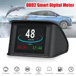 P10汽車OBD2抬頭顯示數字車速表車載電腦智能數字儀表汽車電子配件帶12主