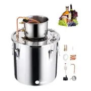 8 Gallon Stainless Steel Moonshine Still Home Distiller Brewing Kit