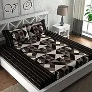 Printed Flat Bed Sheet Set for Double Bed