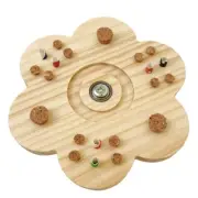 Parrots Block Chew Cork Toy Bird Pecking Puzzle Toy Bird Cage Foraging Toy