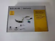 BELKIN KVM Switch VGA PS/2 2-Port, P58458- F1DK102P