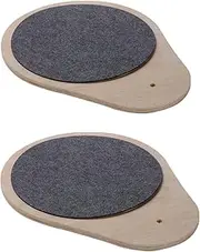 SHENGOCASE 2-Pack Cat Tree Tower Accessories Replacement Parts, Perch, Step, Platform Add-ons for Floor to Ceiling Cat Tree (13.4" x 17.3")