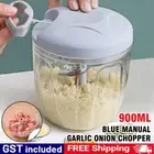 Kitchen Vegetable Food Chopper Hand Pull Garlic Ginger Slicer Pepper Cutter