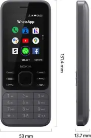Unlocked Nokia 6300 4G Dual SIM 3 Colors New Phone WIFI Radio 2MP 4GB 512MB RAM