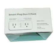 New KMC Smart Plug Duo 2 Pack 30220