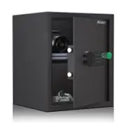 AEGIS Biometric Fingerprint Safe Box 1.7 Cubic Home Safe Large Digital Securi...