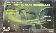 QMotions Golf Full Motion Game Controller PC Game With Motion Sensor New In Box