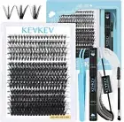 Lash Extension Kit 300Pcs Individual Lashes Kit Lash Clusters Kit DIY Eyelash