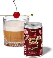 Curatif Bar Bambi Amaretto Sour - 12% ABV - Pack of 4 Ready to Serve Cocktails - 130ml each