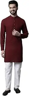 [Maple Clothing] Men's Chikankari Kurta Pajama Cotton Indian Wedding Outfit Party Bollywood Dress
