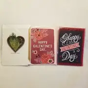 Hallmark Valentines Day Card Assortment For Husbands & Friends 7 New Cards