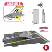 FOV 1:200 USN Grumman F-14A Tomcat Fighter w/ Deck (Section K) FOV831111