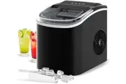 Advwin 12KG Portable Ice Maker w/ Self-cleaning Black