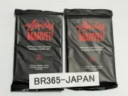 Rare Stussy Marvel Collaboration Novelty Collectors Trading Card Unopened 2 SET