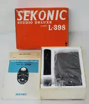 SEKONIC L-398 STUDIO DELUXE ANALOG SPOT EXPOSURE LIGHT METER KIT (NEW IN BOX)