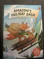 Amazon’s Holiday Dash 2023 Toy Christmas Gift Catalog Activity Book w/ Stickers