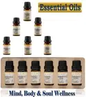 Essential Oils Set Lavender, Peppermint,Tea Tree,Eucalyptus,Lemon,Geranium Gift