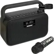 Boombox Speaker with Microphone Wireless Portable Karaoke Machine for Kids