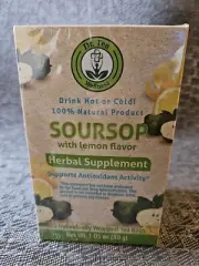 Dr. Tea Wellness SOURSOP with Lemon Flavor ( Antioxidant ) Guanabana 20 tea bags