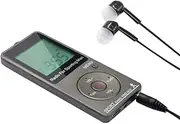 Srrrwunti AM FM Portable Radio Personal Radio with Headphones Radio with Rechargeable Battery Digital Display Stereo Radio