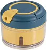 MKKENLEY Hand Pull Manual Food Chopper - Vegetable Fruit Onion Cutter
