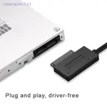 [RUIQINGZHU] USB 2.0 MINI SATA II 7 + 6 13PIN 適配器轉換器筆記本電腦CD/